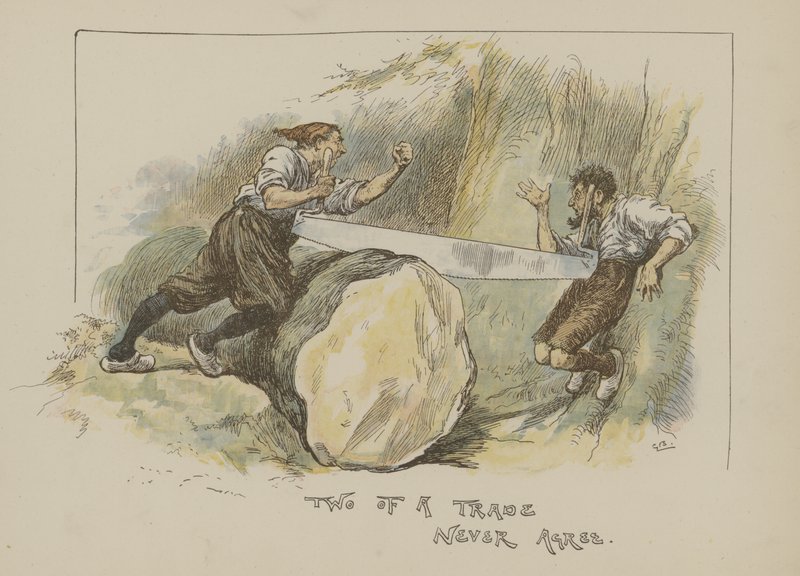 Zwei von einer Sorte stimmen nie überein von Gordon Frederick Browne