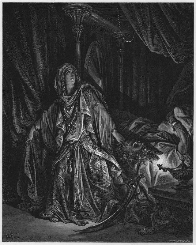 Judith und Holofernes von Gustave Dore
