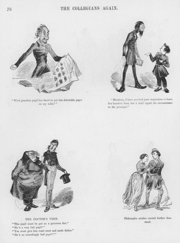 Humorvolle und groteske Skizzen von Gustave Doré von Gustave Dore