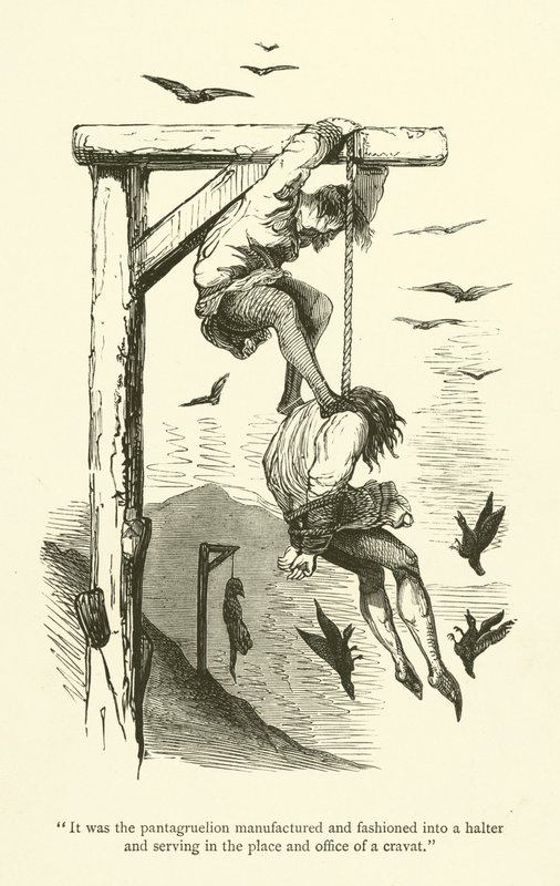Illustration für die Werke von Rabelais von Gustave after Dore