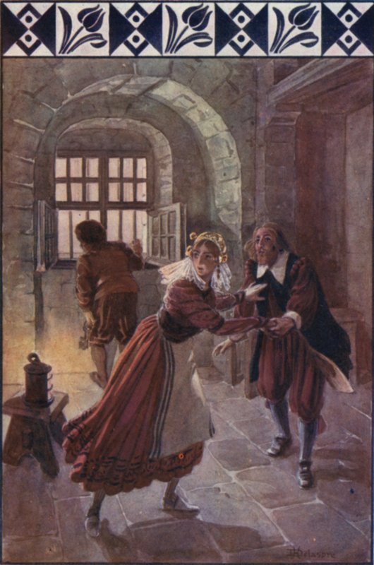 „Um neun Uhr heute Abend“, sagte sie zu ihm von H. Delaspre