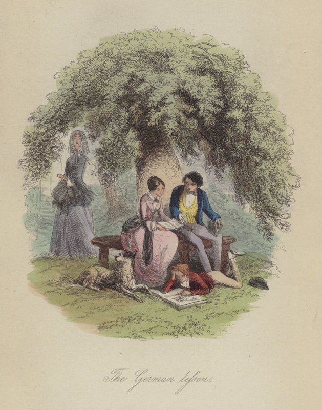 Illustration für Lewis Arundel oder Die Eisenbahn des Lebens von Frank E. Smedley von after Hablot Knight Browne