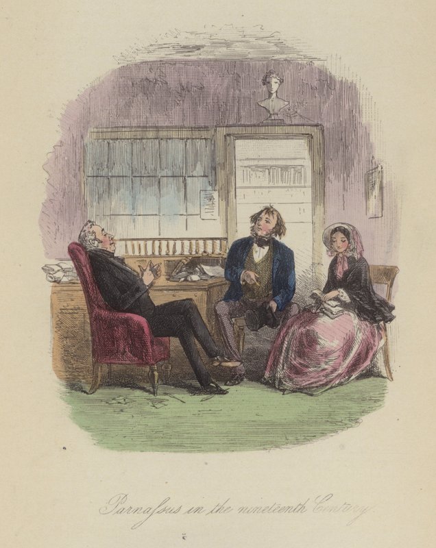 Illustration für Lewis Arundel oder Die Eisenbahn des Lebens von Frank E. Smedley von after Hablot Knight Browne