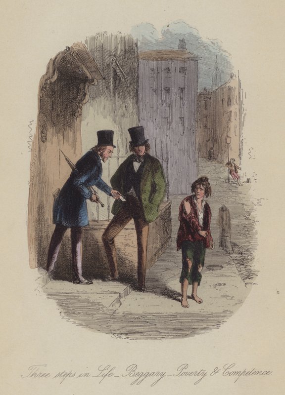Illustration für Lewis Arundel oder Die Eisenbahn des Lebens von Frank E. Smedley von after Hablot Knight Browne
