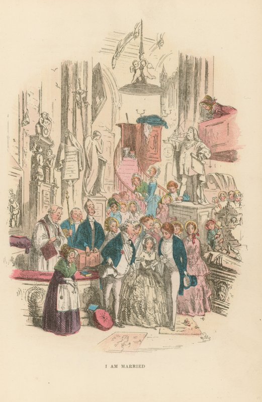 Illustration für David Copperfield von Hablot Knight Browne