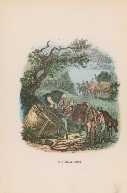 Illustration für Pickwick Papers von Hablot Knight Browne