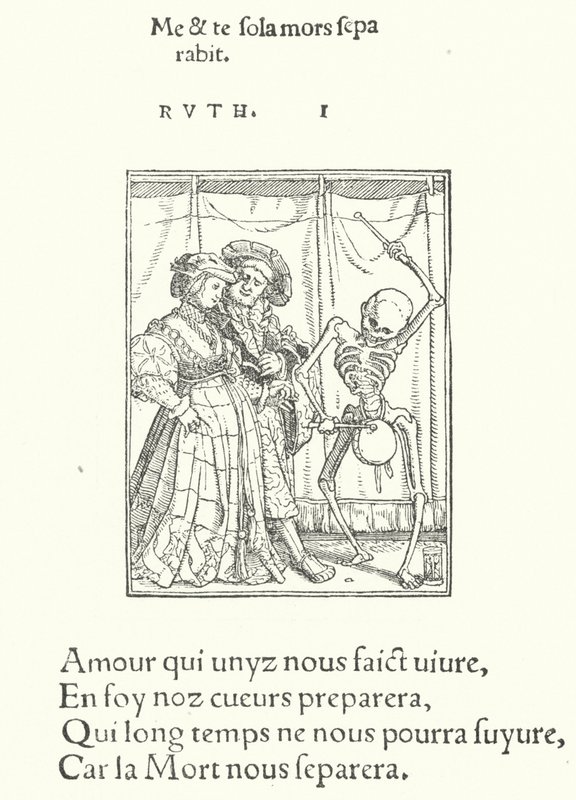 Die Braut und der Bräutigam von Hans (after) Holbein the Younger