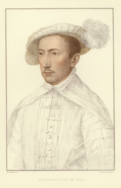 Claude XVII., Graf von Laval von Hans Holbein der Jüngere