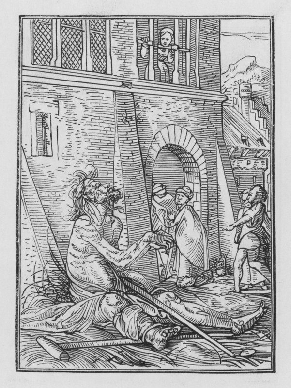 Holbeins Totentanz: Der Bettler von Hans after Holbein the Younger