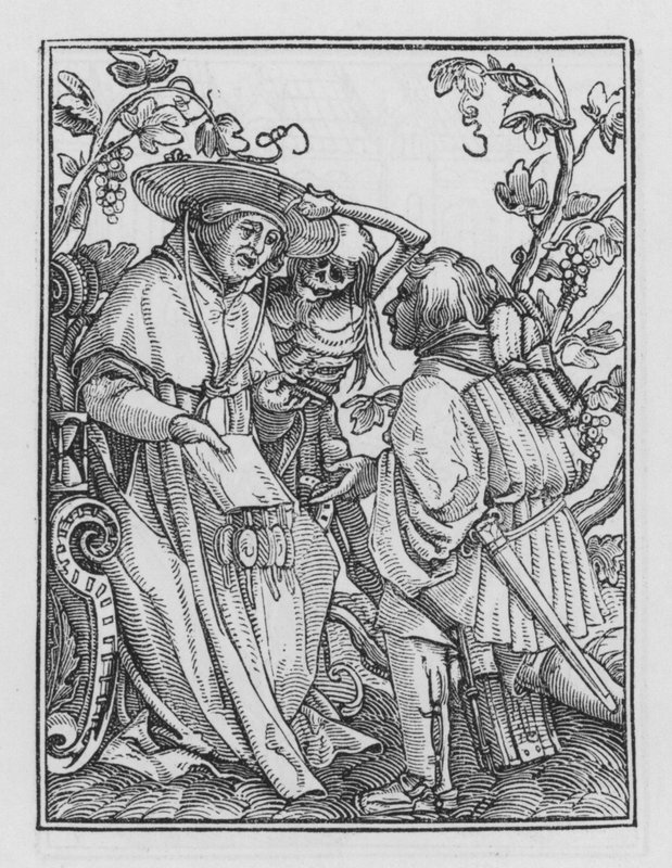 Holbeins Totentanz: Der Kardinal von Hans after Holbein the Younger