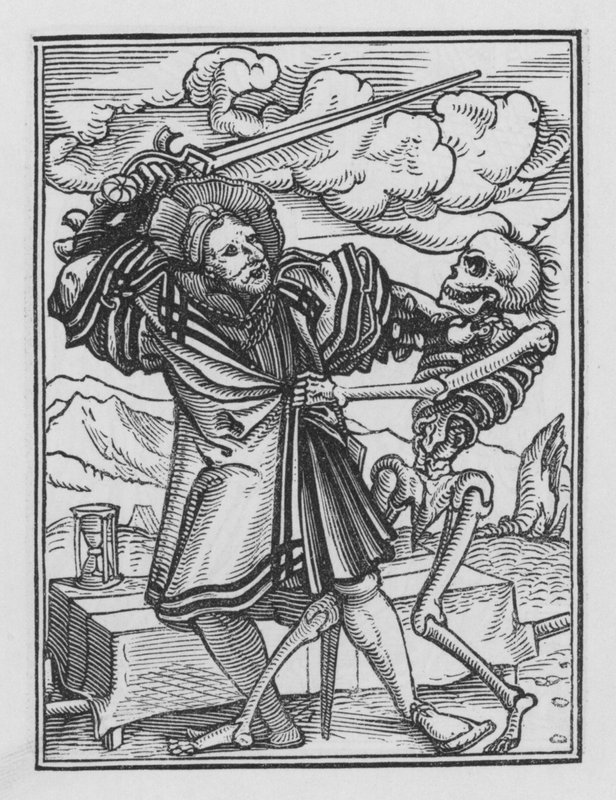 Holbeins Totentanz: Der Edelmann von Hans after Holbein the Younger