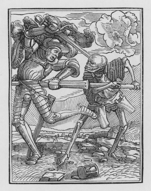 Holbeins Totentanz: Der Ritter von Hans after Holbein the Younger