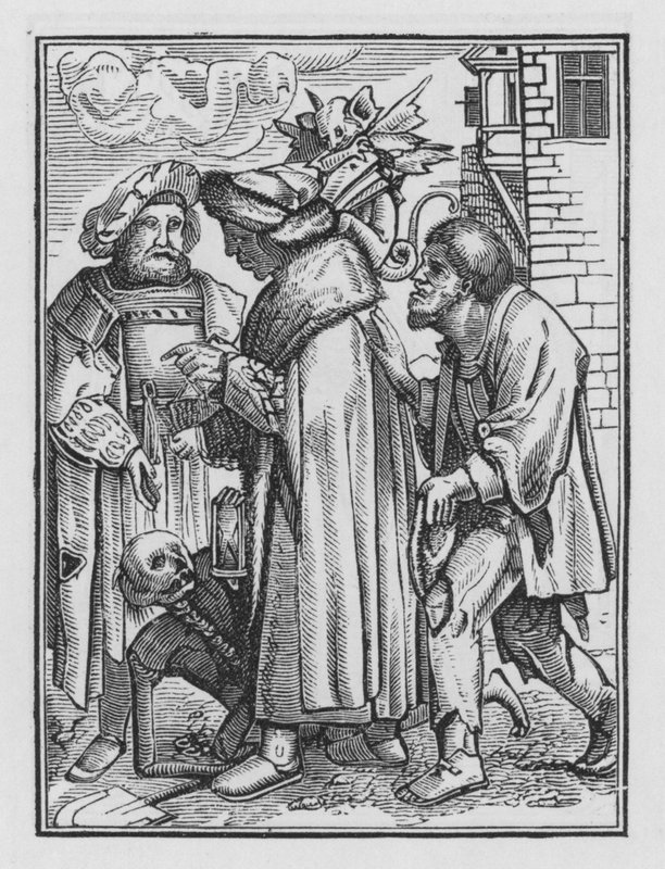 Holbeins Totentanz: Der Magistrat von Hans after Holbein the Younger