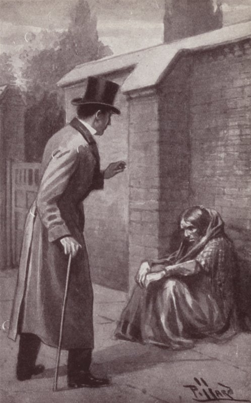 Illustration für Das Geheimnis von Edwin Drood von Charles Dickens von Harold Hume Piffard