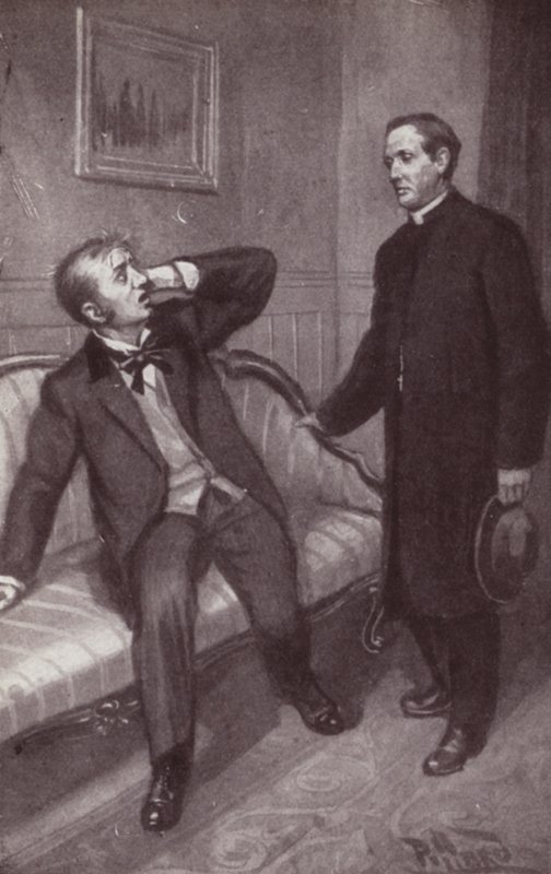 Illustration für Das Geheimnis von Edwin Drood von Charles Dickens von Harold Hume Piffard