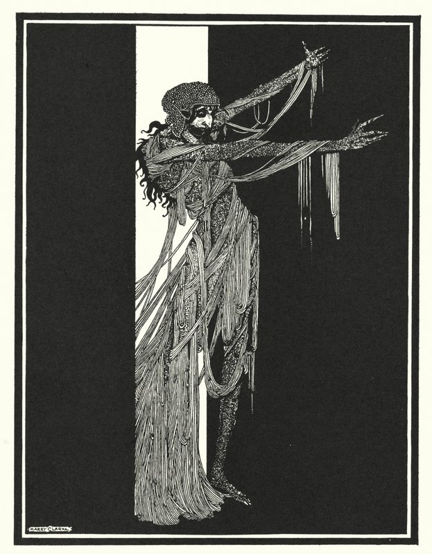 Edgar Allan Poe: Der Untergang des Hauses Usher von Harry Clarke