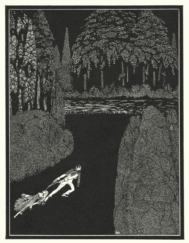 Edgar Allan Poe: Das Geheimnis der Marie Roget von Harry Clarke