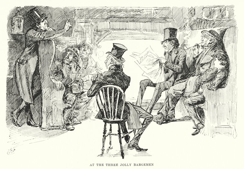 Illustration zu Große Erwartungen von Charles Dickens von Harry Furniss