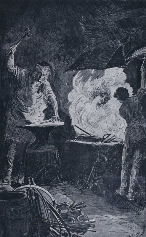 Illustration für Große Erwartungen von Charles Dickens von Harry Furniss