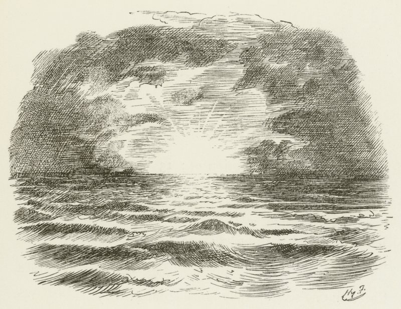 Illustration für Sylvie und Bruno von Lewis Carroll von Harry Furniss