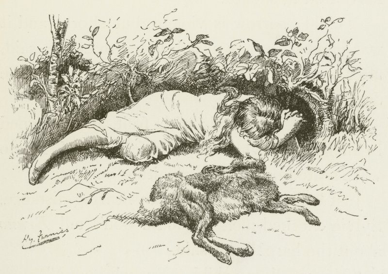 Illustration für Sylvie und Bruno von Lewis Carroll von Harry Furniss