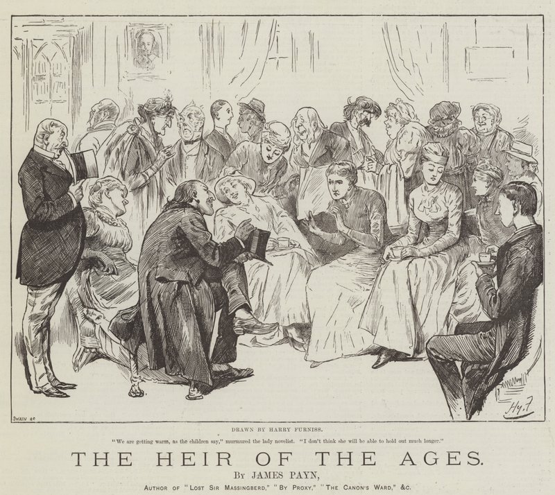 Der Erbe der Zeitalter, von James Payn von Harry Furniss