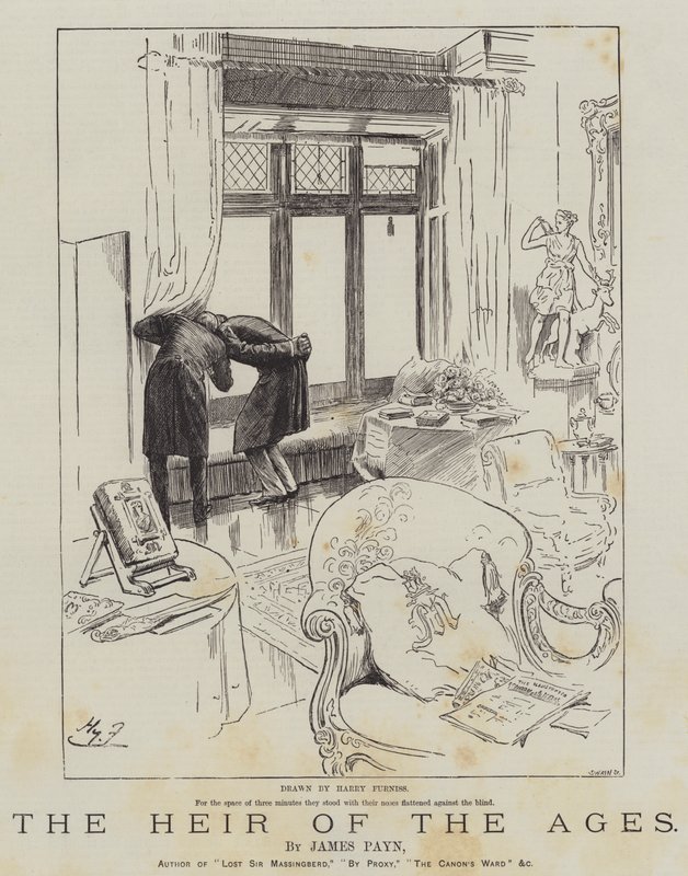 Der Erbe der Zeitalter, von James Payn von Harry Furniss