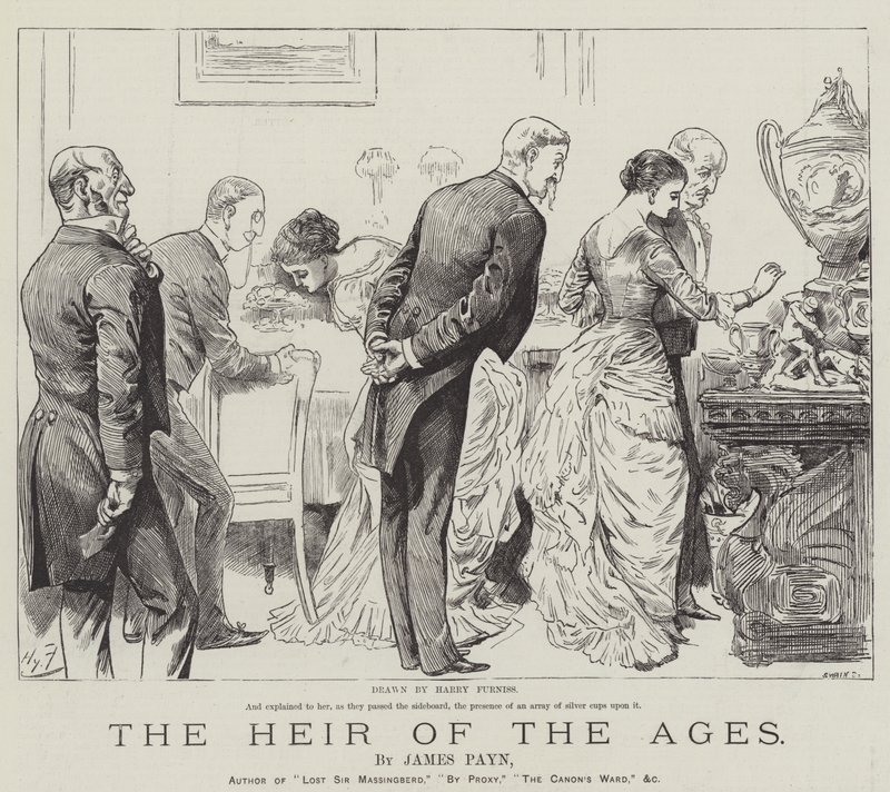Der Erbe der Zeitalter, von James Payn von Harry Furniss