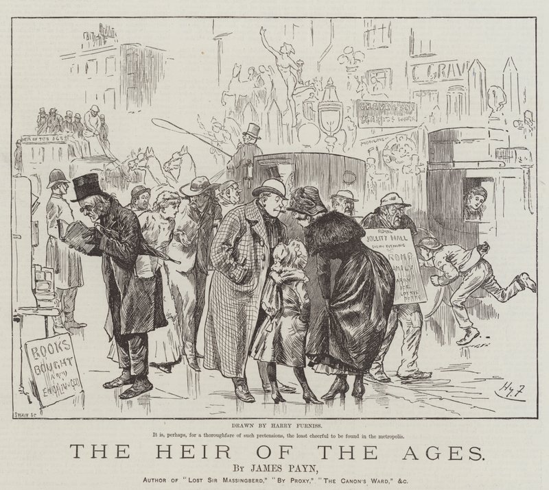 Der Erbe der Zeitalter, von James Payn von Harry Furniss