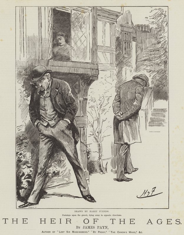 Der Erbe der Zeitalter, von James Payn von Harry Furniss