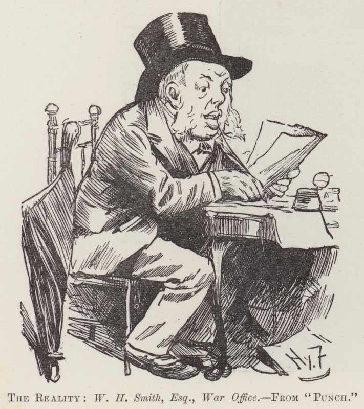 Die Realität, W H Smith, Esquire, Kriegsministerium von Harry Furniss