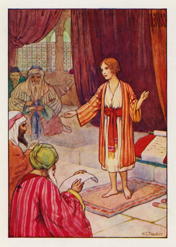 Nach drei Tagen fanden sie ihn im Tempel von Harry George Theaker