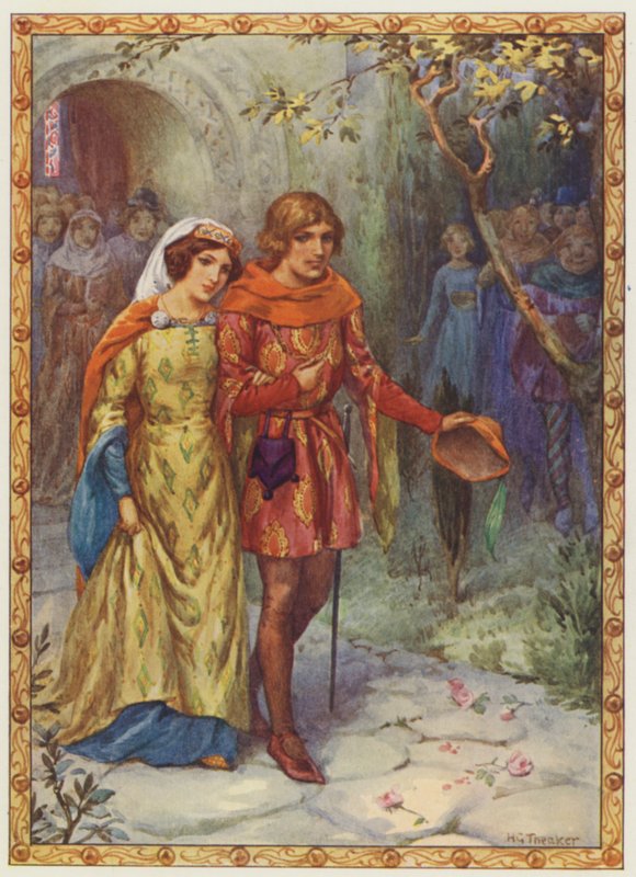 "Er heiratete eine Dame von hohem Stand", Die Geschichte von Gamelyn von Harry George Theaker