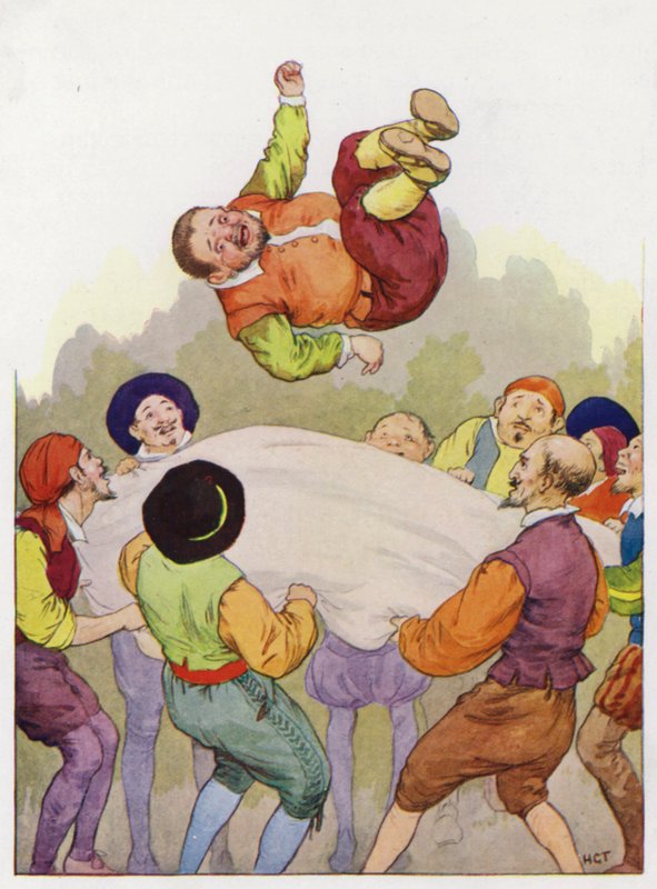 Illustration für Don Quixote von Harry George Theaker
