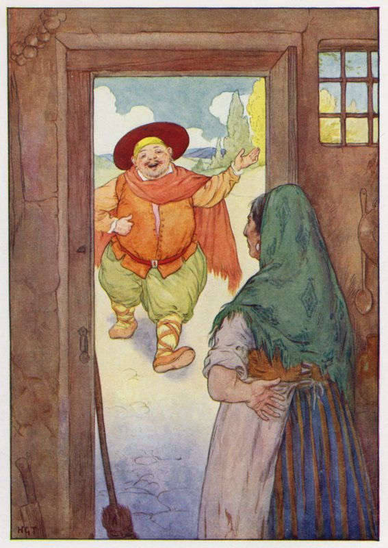 Illustration für Don Quixote von Harry George Theaker