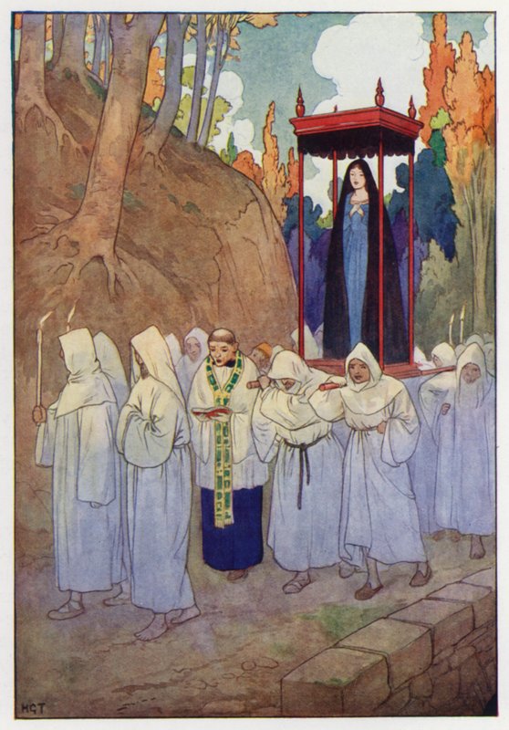 Illustration für Don Quijote von Harry George Theaker