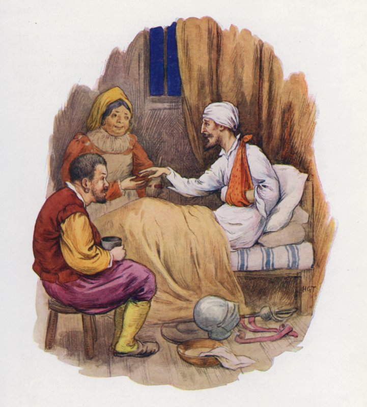 Illustration für Don Quijote von Harry George Theaker