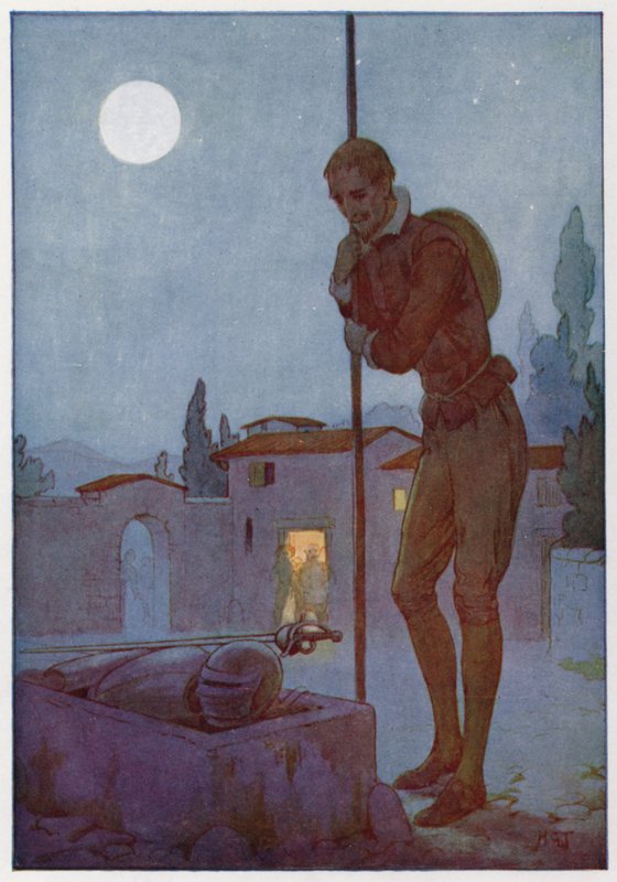 Illustration für Don Quijote von Harry George Theaker