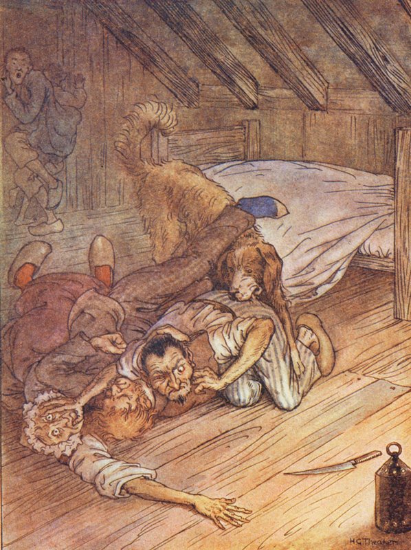 Mr. Peters Geschichte, Der Hund des Handelsreisenden von Harry George Theaker