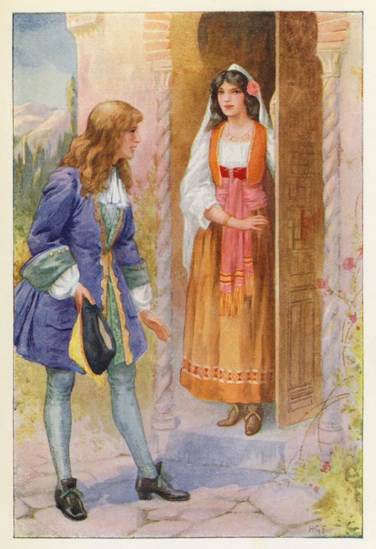Ruyz de Alarcon und die Rose der Alhambra von Harry George Theaker