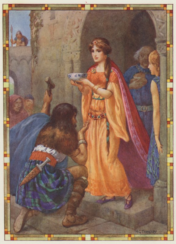 Die Dame von Loch Awe von Harry George Theaker
