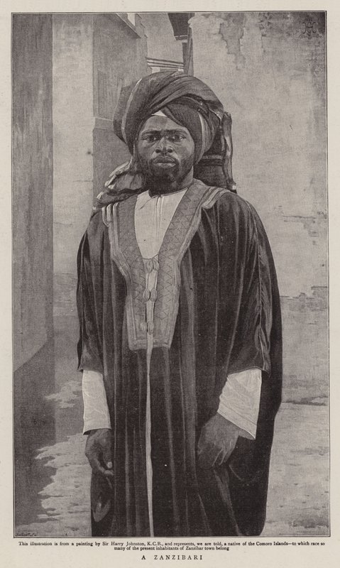 Ein Sansibarer von Harry Hamilton Johnston