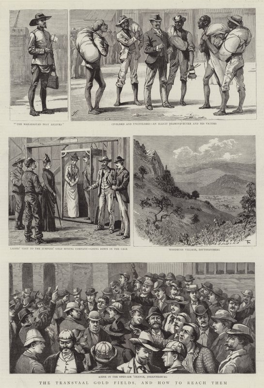 Die Goldfelder des Transvaal und wie man sie erreicht von Harry Hamilton Johnston