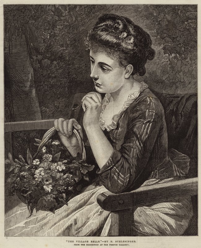 Das Dorfmädchen von Heinrich Wilhelm Schlesinger