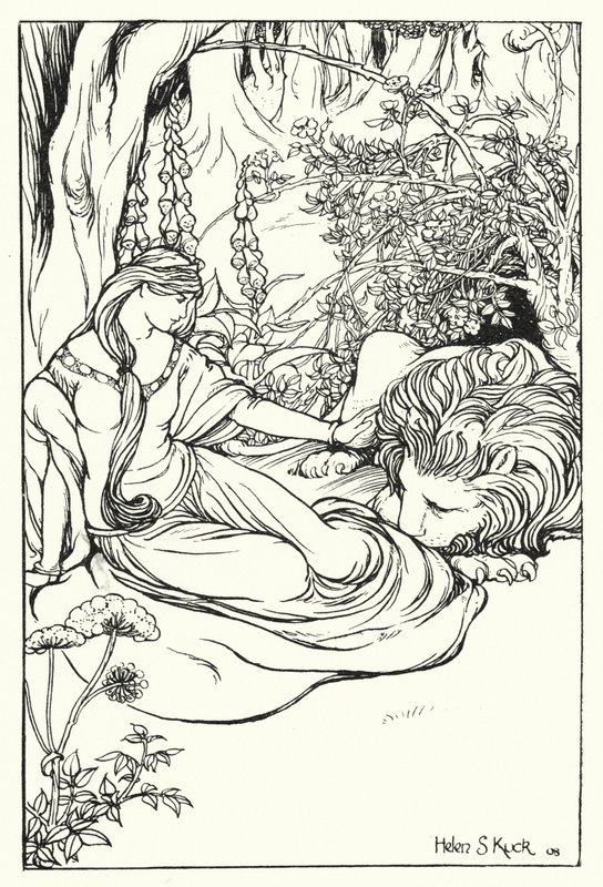 Una und der Löwe von Helen S. Kuck