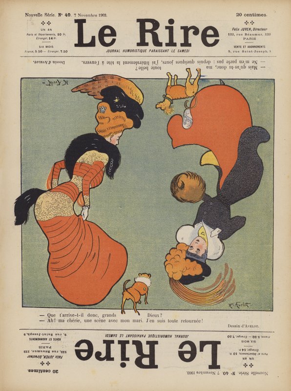 Illustration für Le Rire von Henri Avelot
