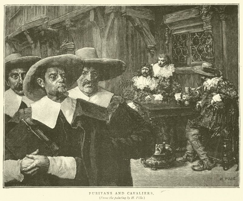 Puritaner und Kavaliere von Henri Pille