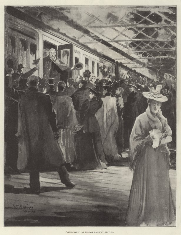 Der Abzug der britischen Truppen nach Ashanti von Henry Charles Seppings Wright