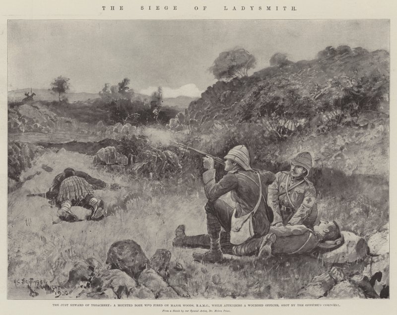 Die Belagerung von Ladysmith von Henry Charles Seppings Wright