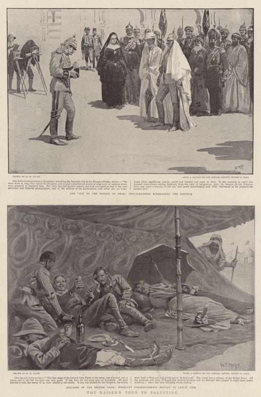 Die Reise des Kaisers in Palästina von Henry Marriott Paget